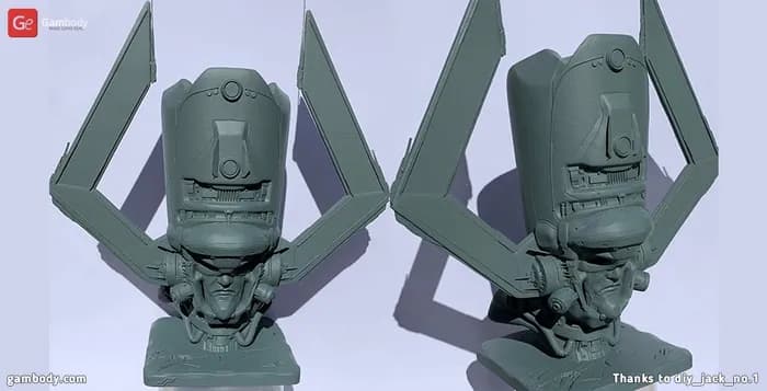 STL - galactus render 1
