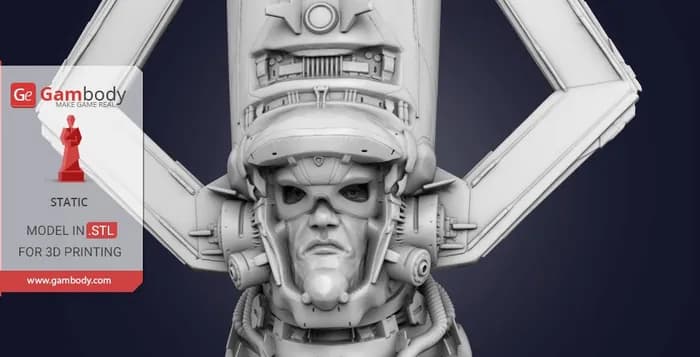 STL - galactus render 3