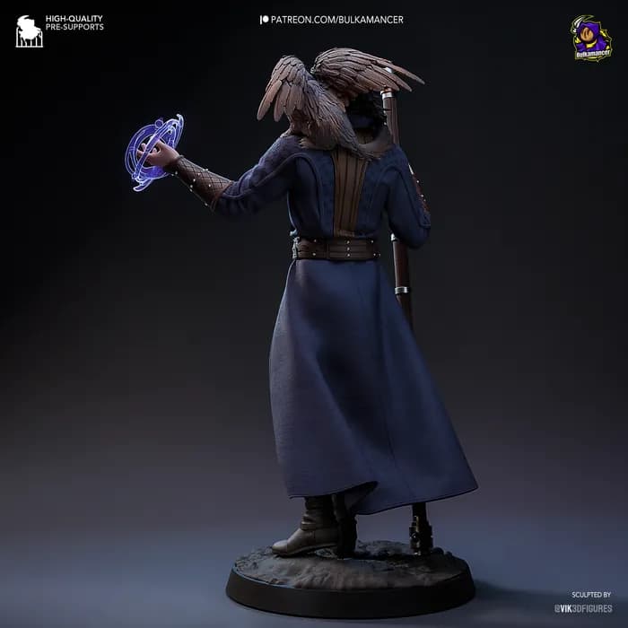 STL - Gale de Baldur's Gate 3 render 4