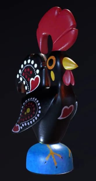 STL - Galo de Barcelos tradicional