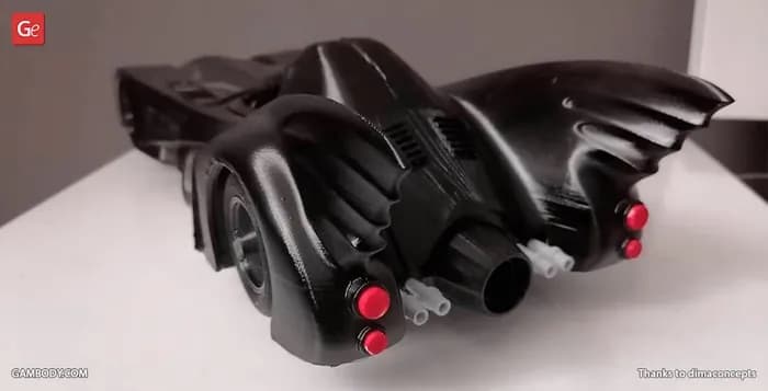 STL - gambody batmobile 1989 render 2