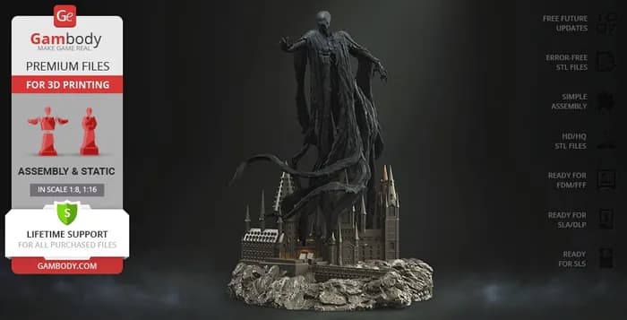gambody dementor fdm, sla, sls