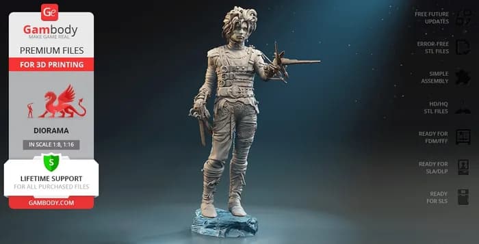 STL - gambody edward scissorhands