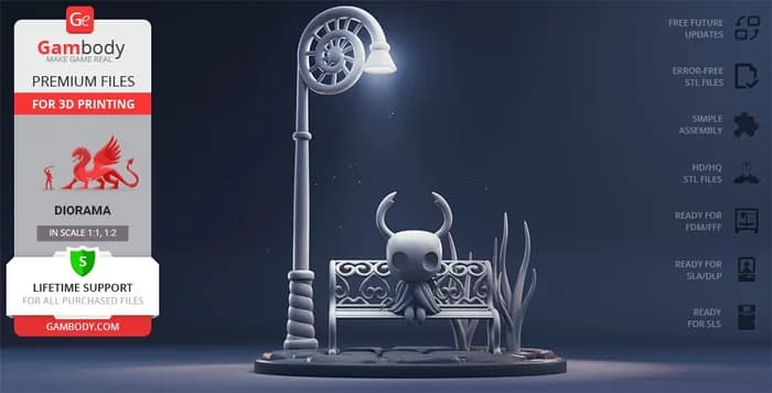 gambody hollow knight in diorama