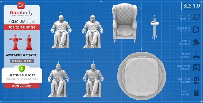STL - gambody morpheus render 3