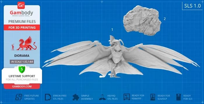 STL - gambody toruk render 2