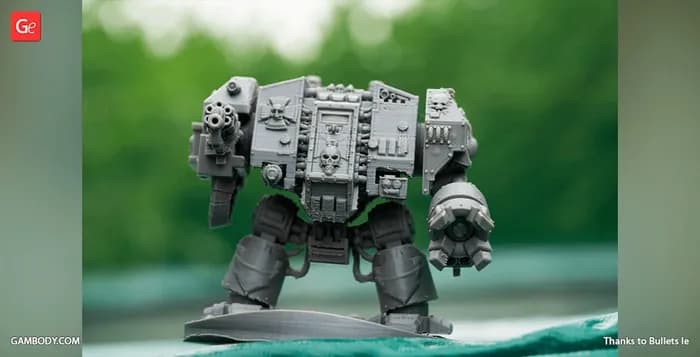 STL - gambody warhammer 40k dreadnought render 2