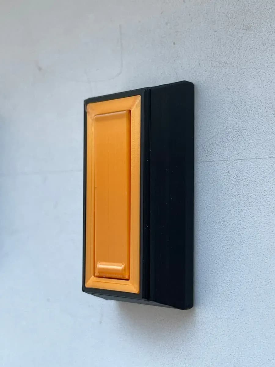 STL - Gancho rebatible de pared render 5