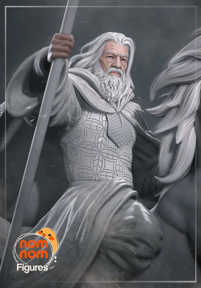 STL - gandalf 178mm split