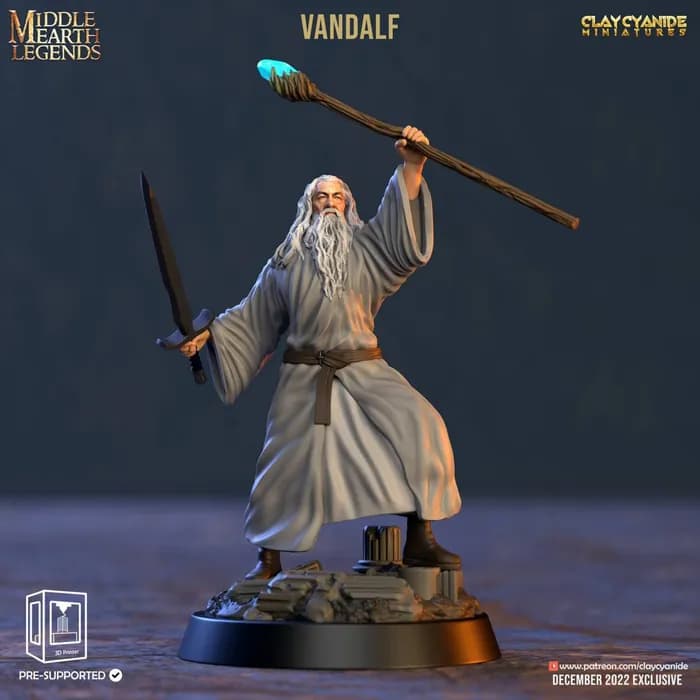 STL - Gandalf el Gris