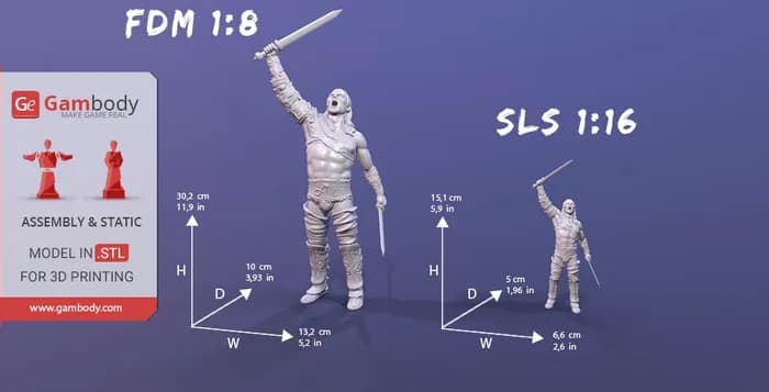 STL - gannicus render 2
