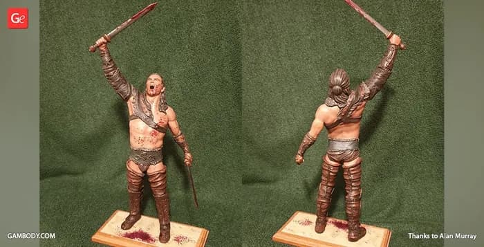 STL - gannicus render 3