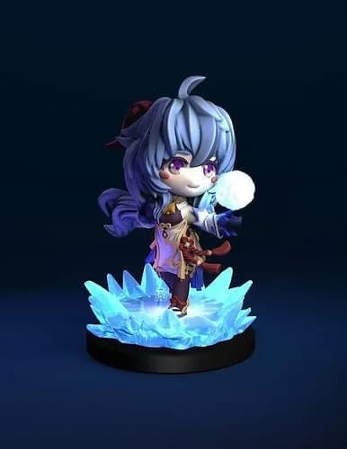 STL - ganyu chibi w base