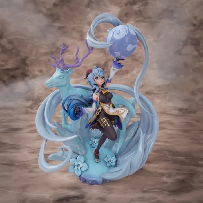 STL - ganyu diorama render 2