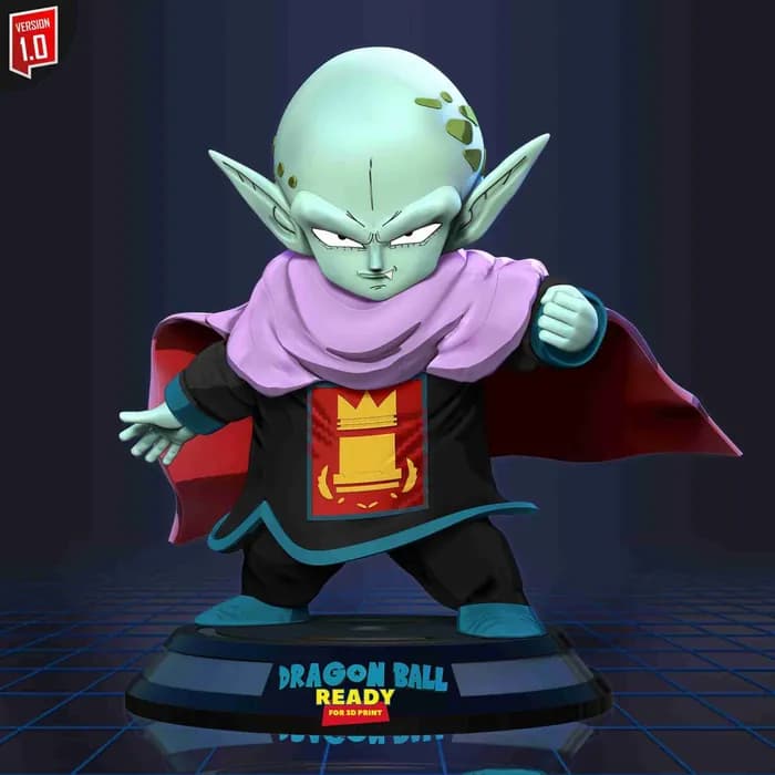 STL - garlic junior dragon ball z render 4