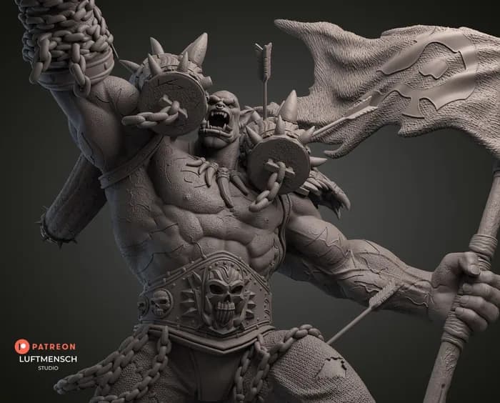STL - garrosh render 5