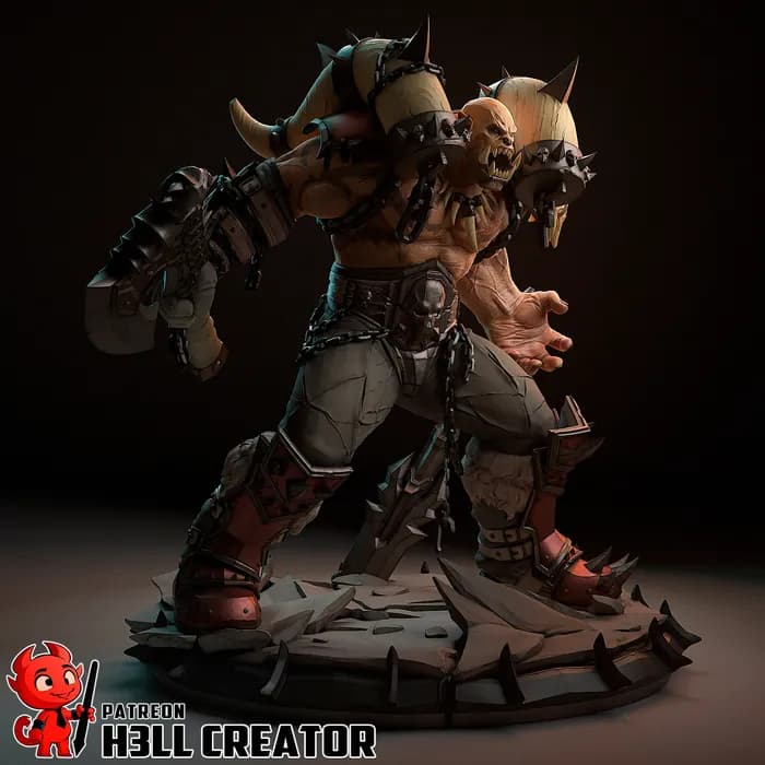 STL - garrosh@hehestl render 2