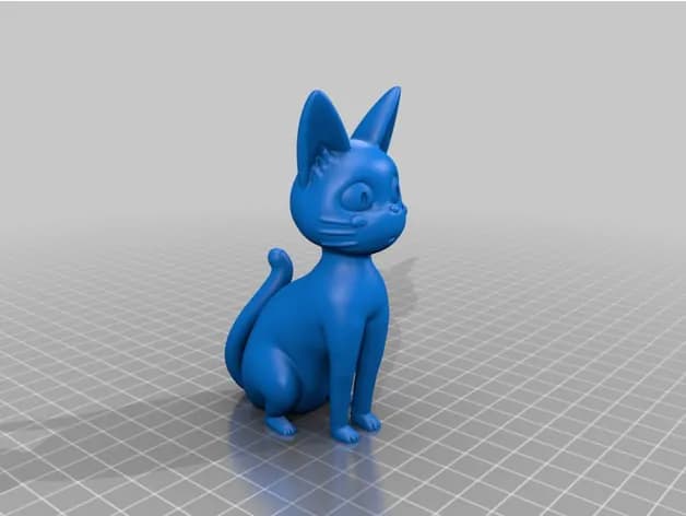 STL - Gato Jijiy y Lily render 2