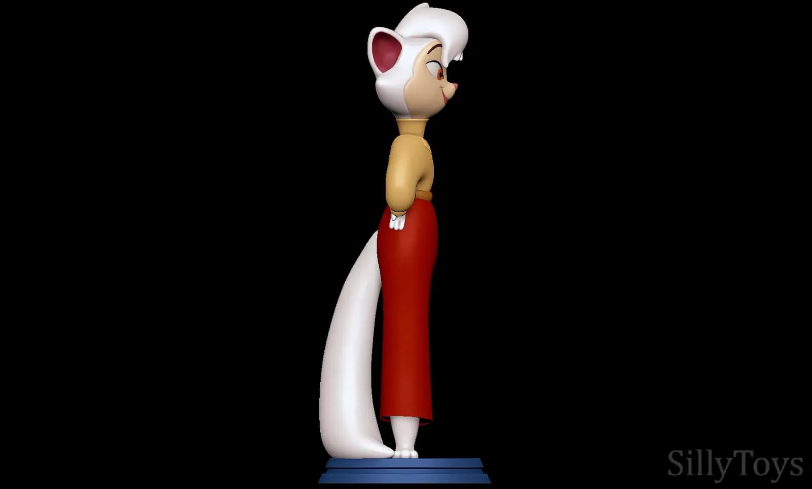 STL - Gato Sawyer SillyToys render 3