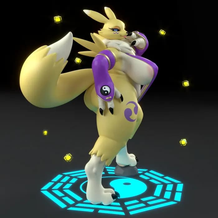STL - general buta renamon