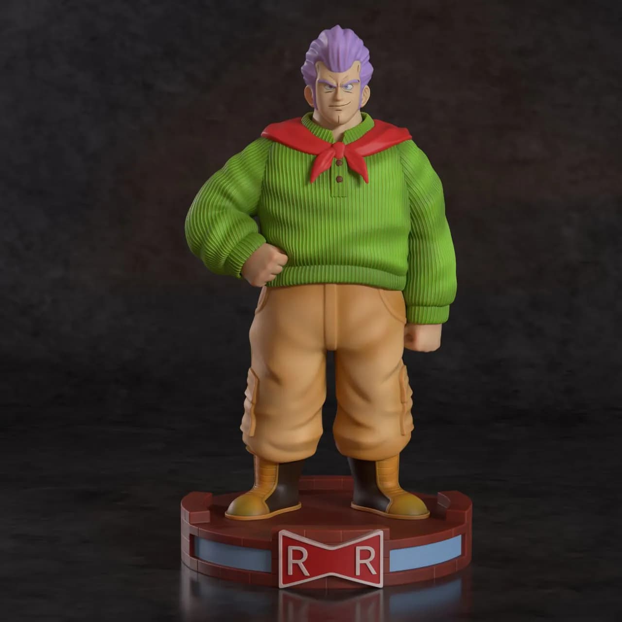 STL - General White de Dragon Ball Z
