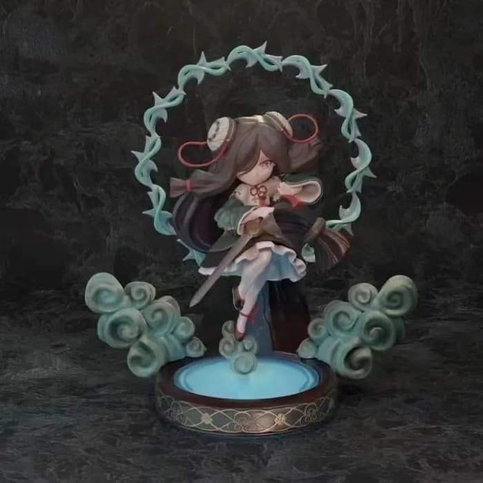 STL - genshin impact goddess render 3