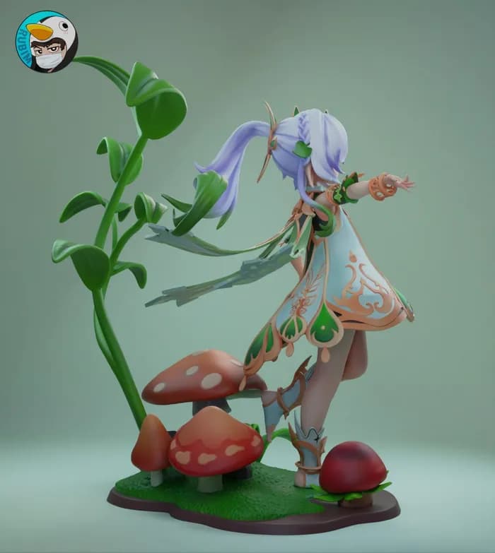 STL - genshin impact nahida render 2