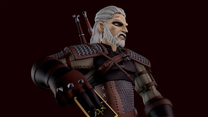 STL - geralt of rivia stl