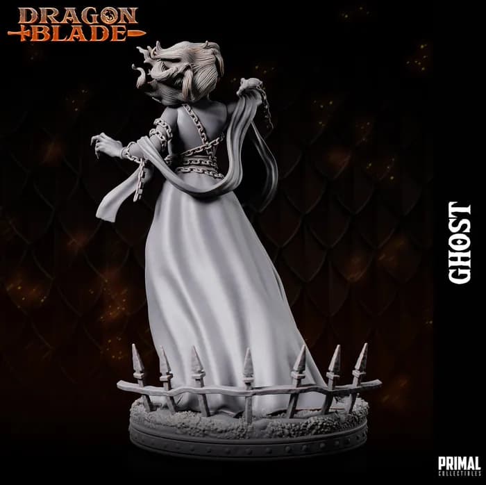 STL - ghost 01 render 3