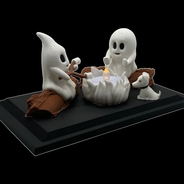 STL - ghost campfire