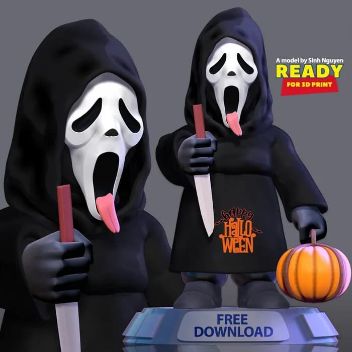 STL - ghostface