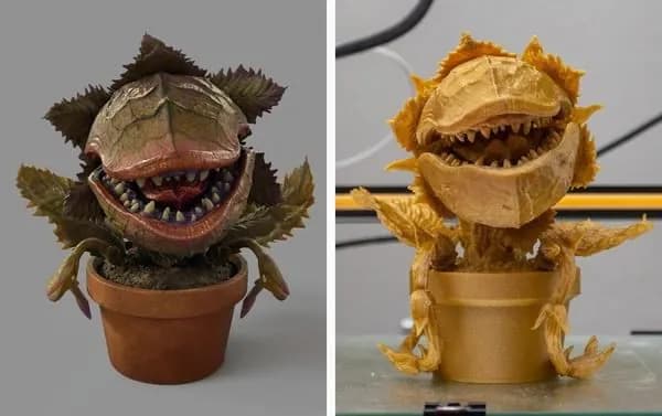 STL - giant+man eating+plant+puppet