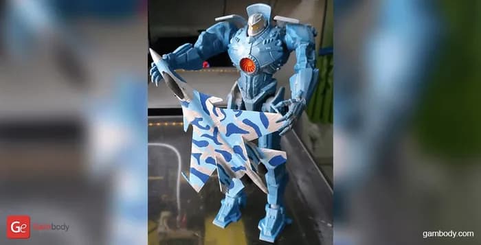 STL - gipsy danger 3d printing model