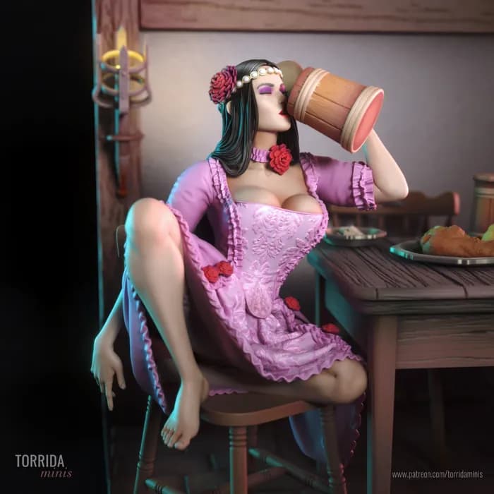 STL - Gisela, Damisela de la taberna