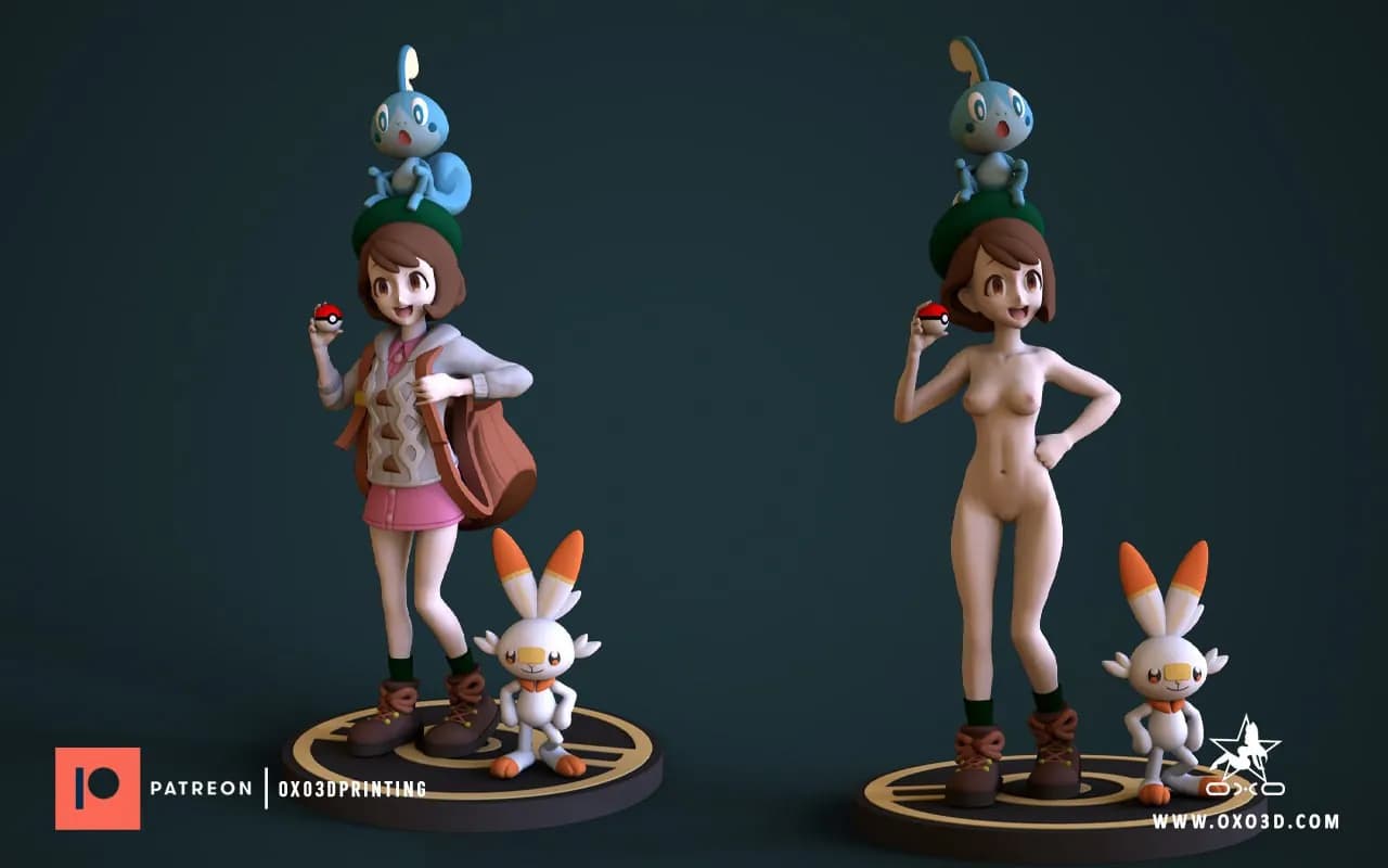 STL - Gloria y Sobble Pokemon