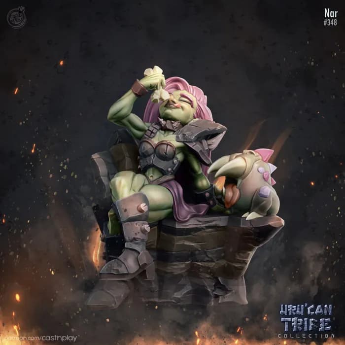 STL - goblin girl