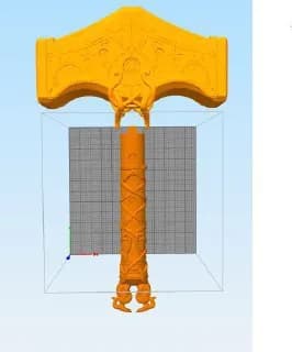 STL - god of war mjolnir