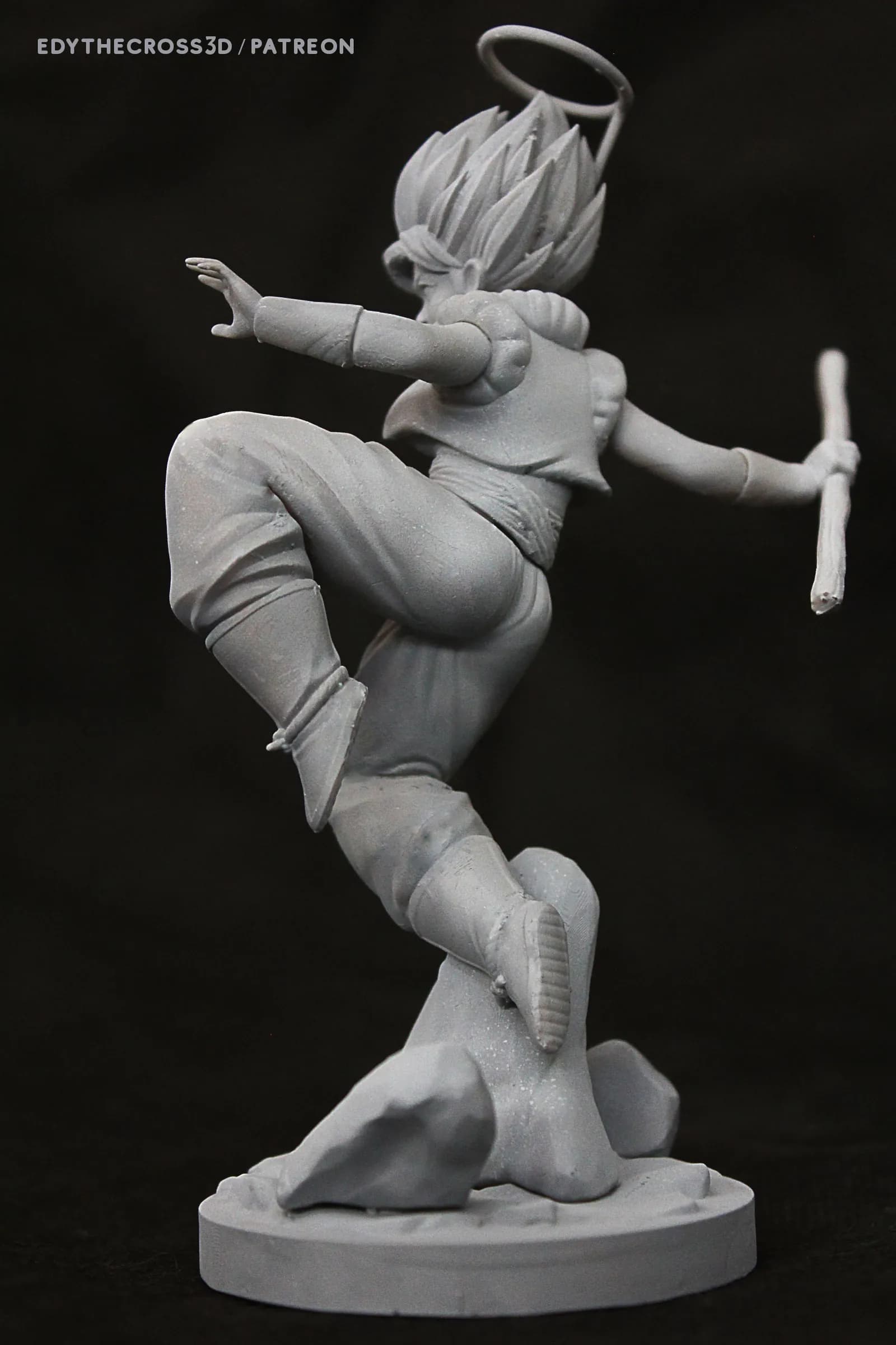 STL - Gogeta Femenina render 2