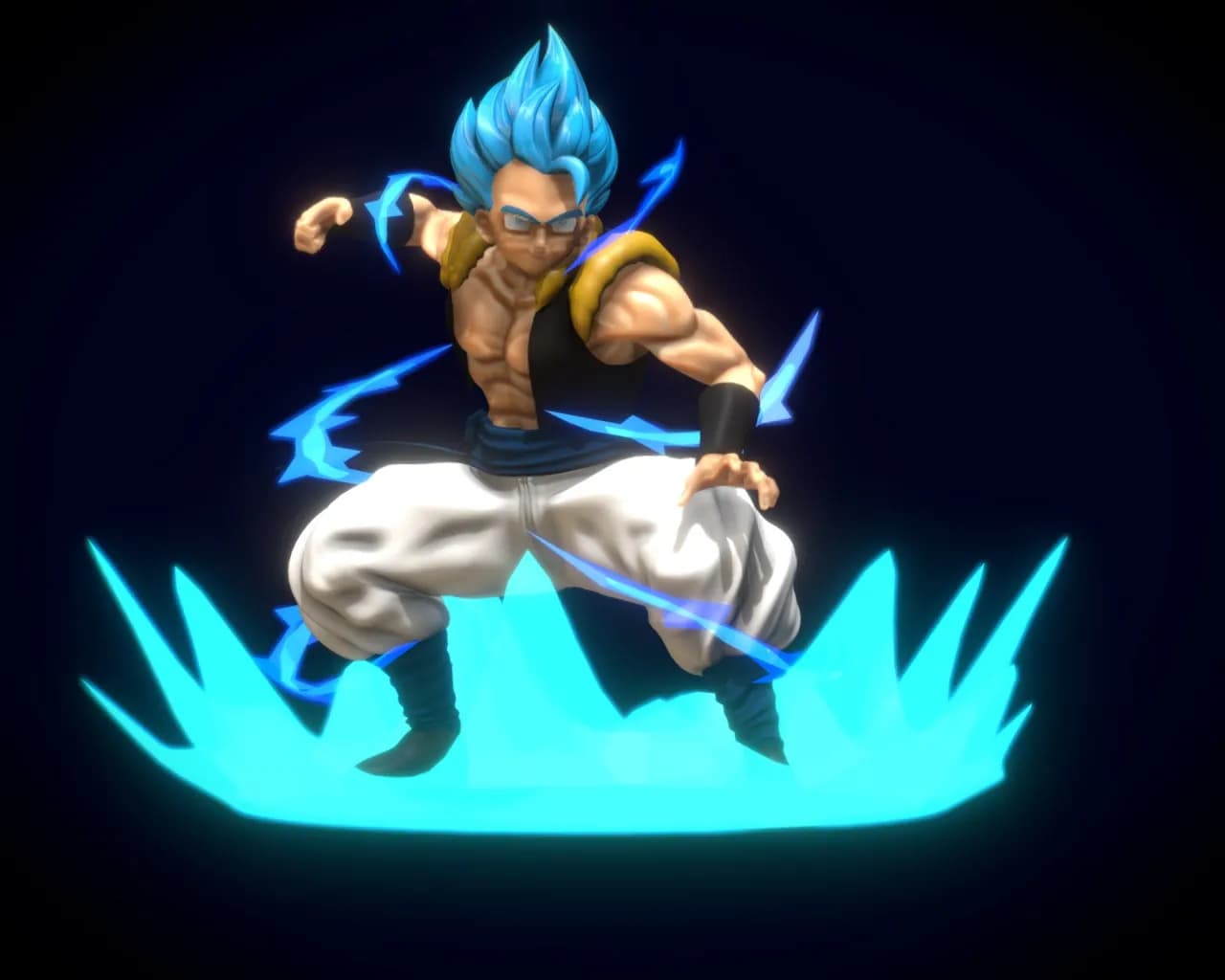 STL - Gogeta Figura de Acción