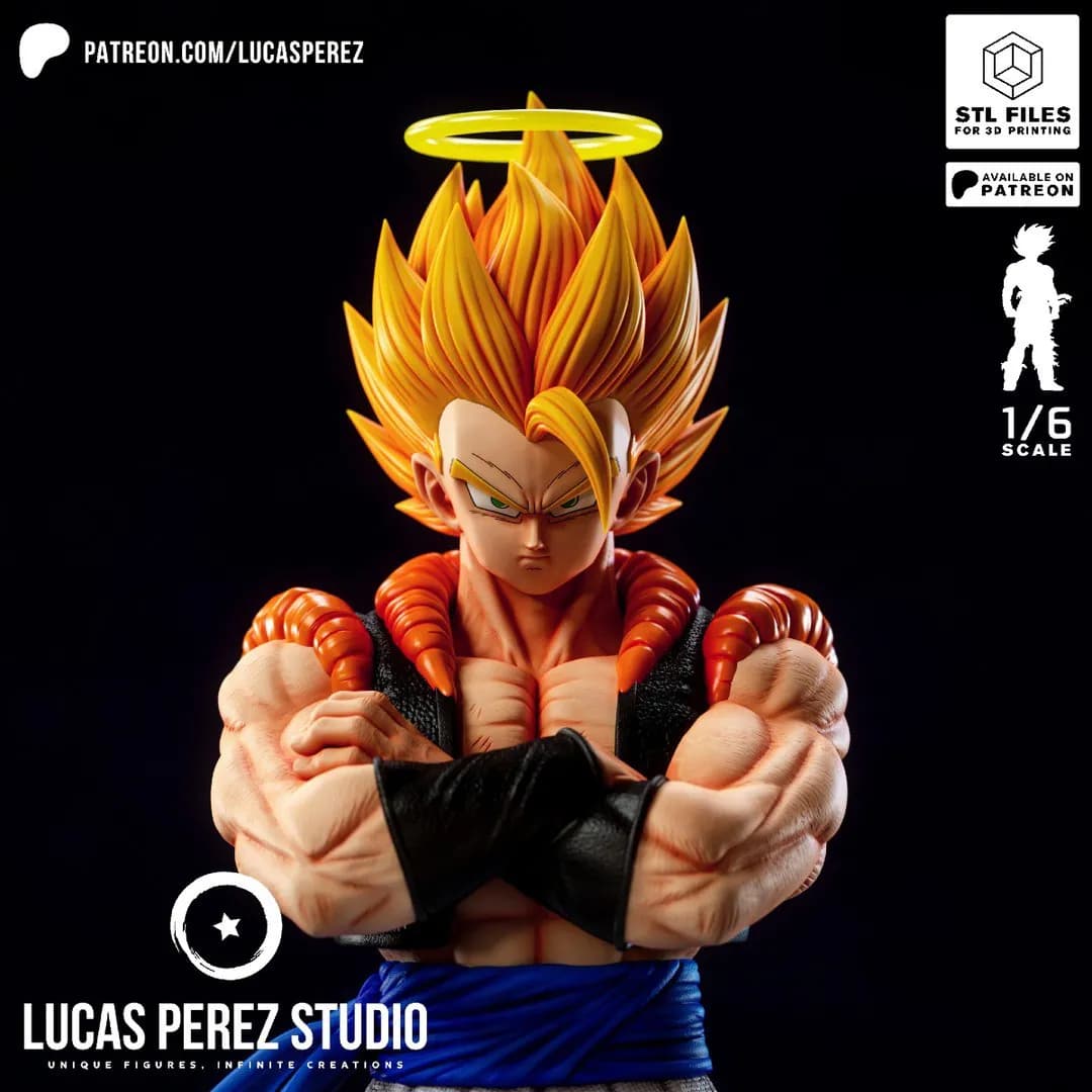 STL - Gogeta Figura de Acción 2