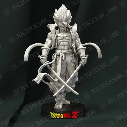STL - Gogeta Shogun render 4