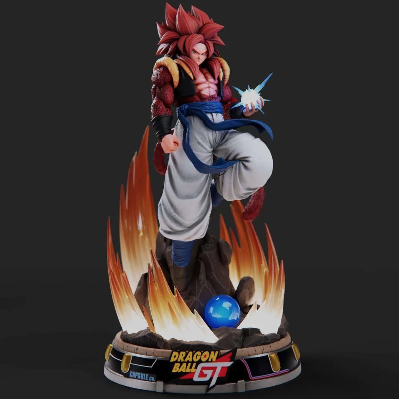 STL - Gogeta SSJ4 Arise Figura