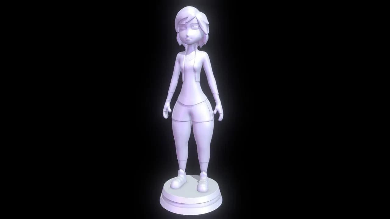 STL - Gogo Tomago Figura de Big Hero 6