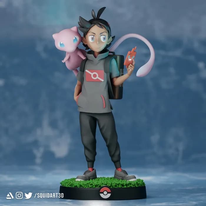 STL - goh mew squidart3d