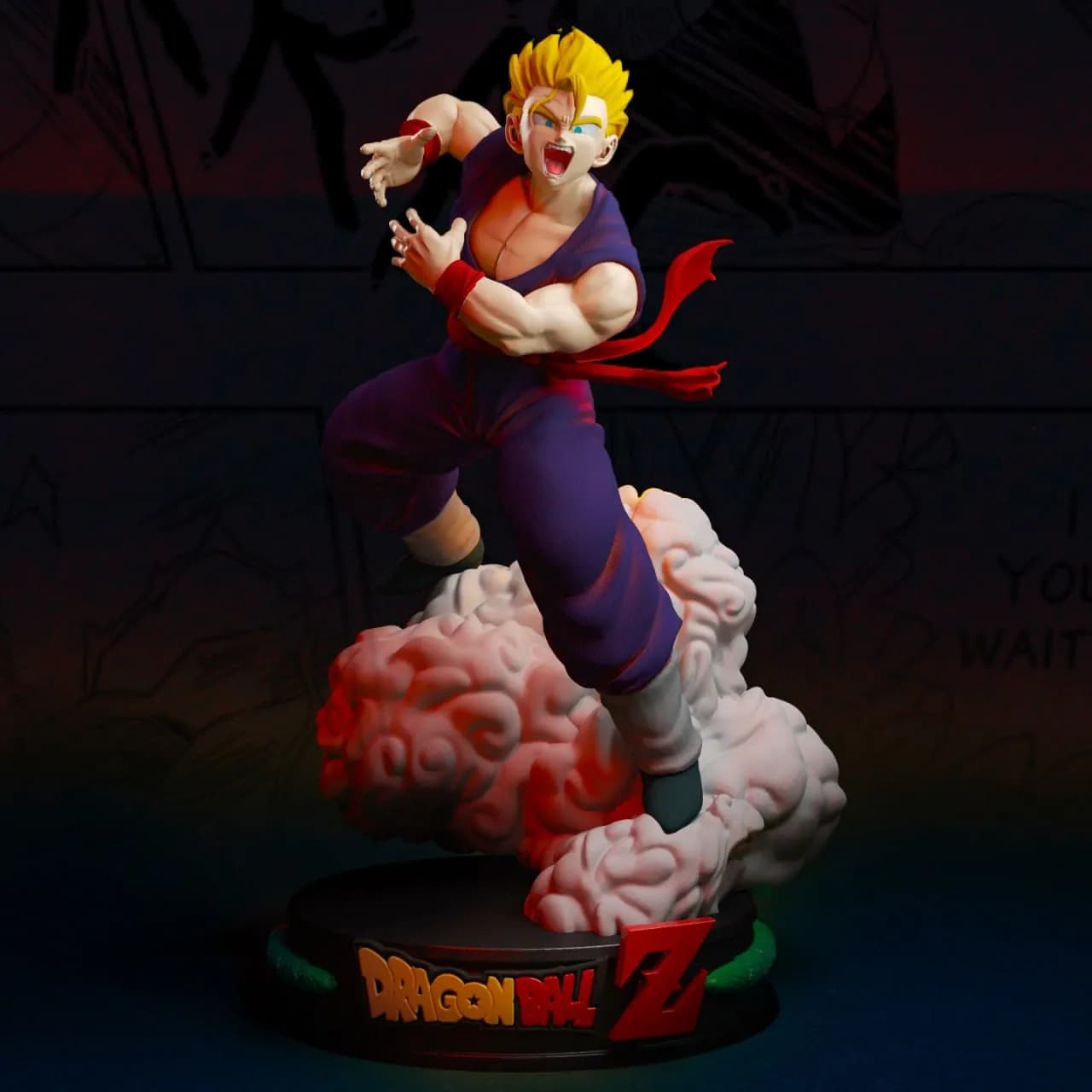 STL - Gohan Guerrero del Futuro