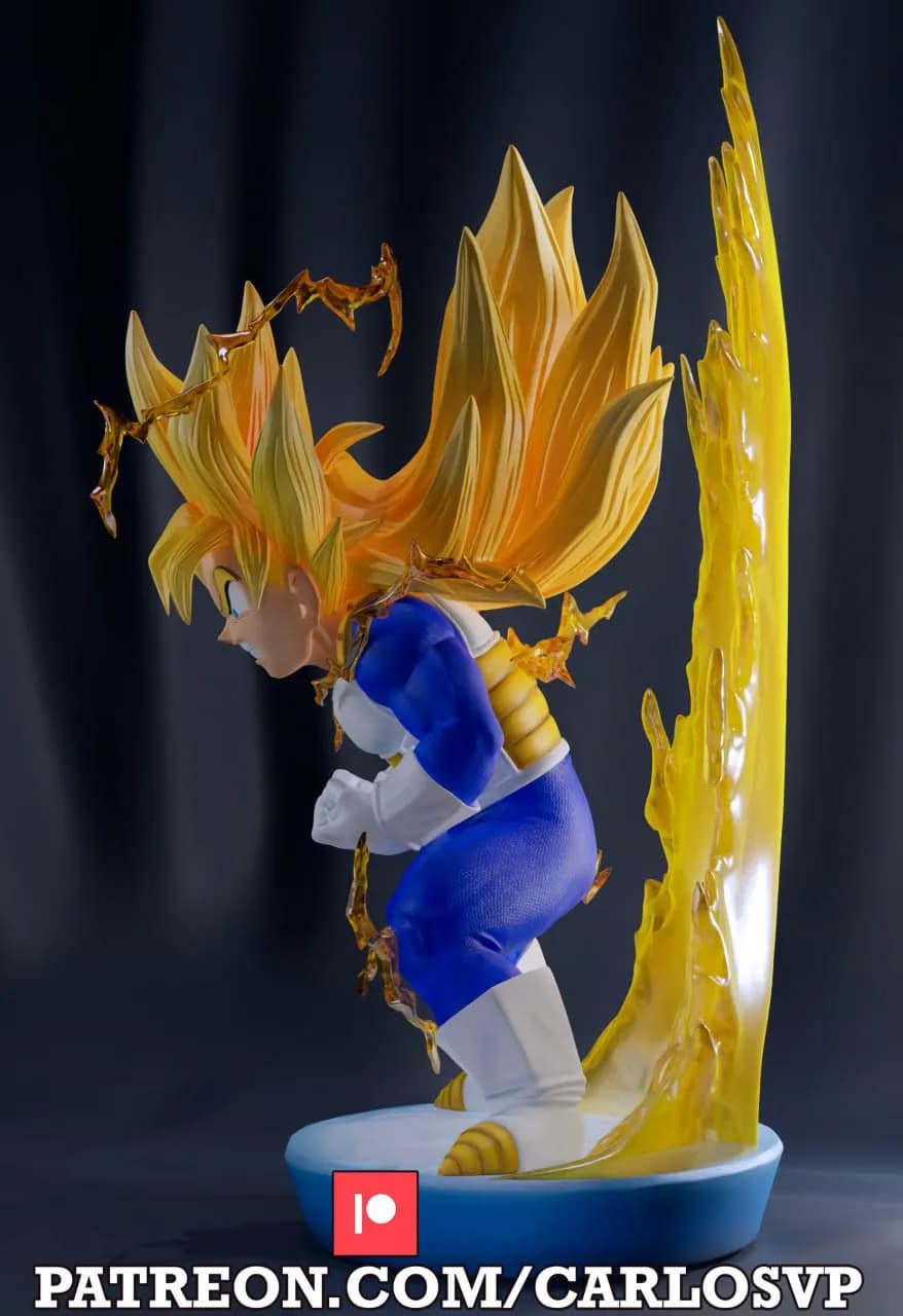 STL - Gohan Super Saiyan render 2