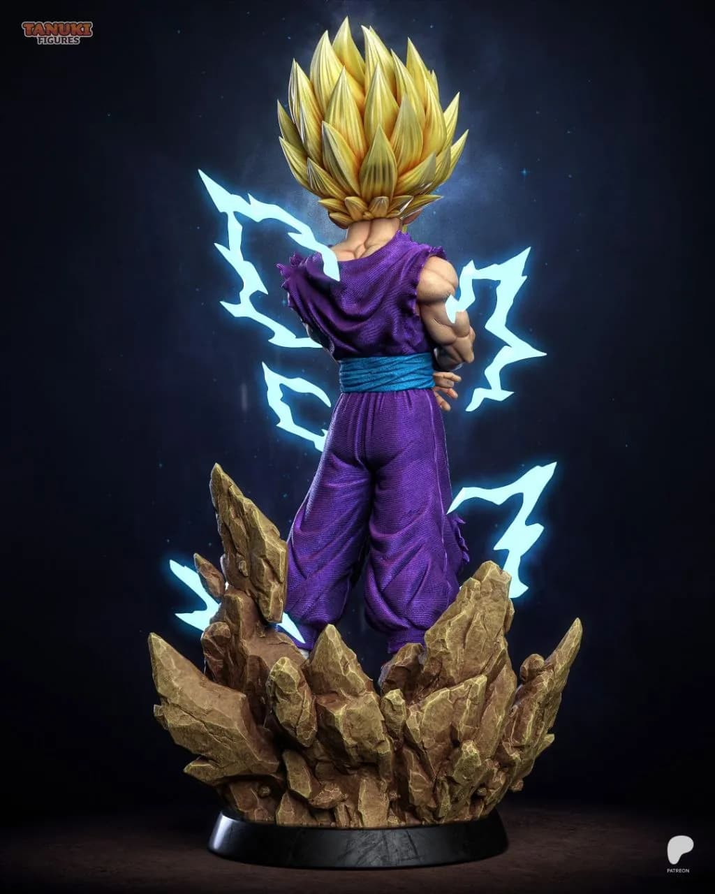 STL - Gohan Super Saiyan 2 2 render 2