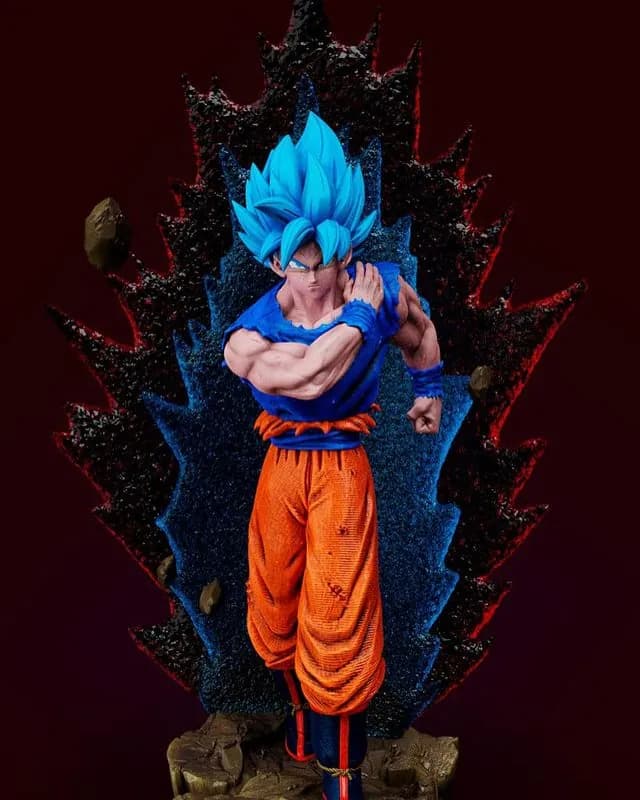STL - goku bluejonathan vogel