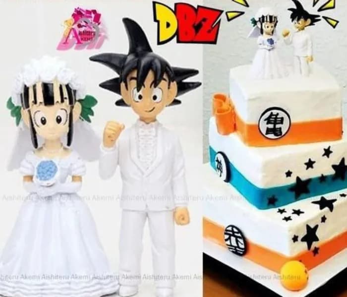 STL - goku cake topper
