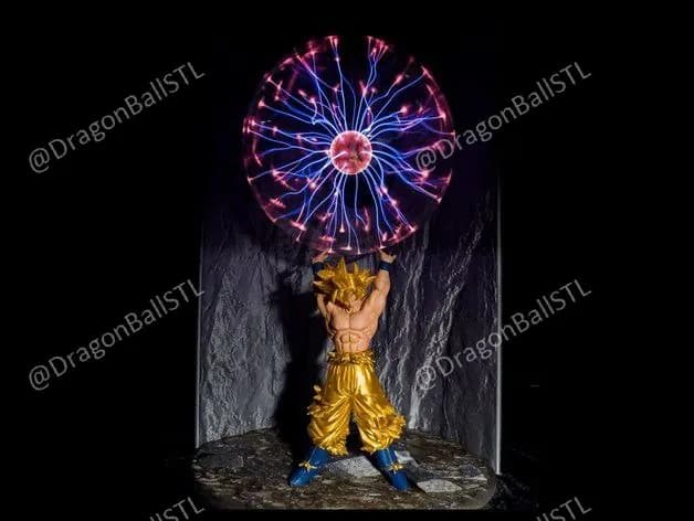 STL - Goku con esfera de energía